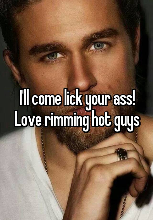 Lick Guys Ass
